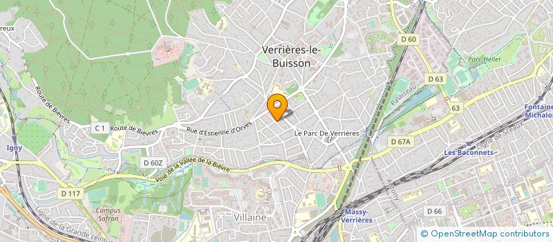 localisation de l'entreprise SLGNT à VERRIERES-LE-BUISSON