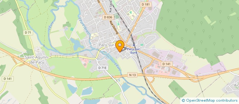 localisation de l'entreprise SLGS  PACY-SUR-EURE