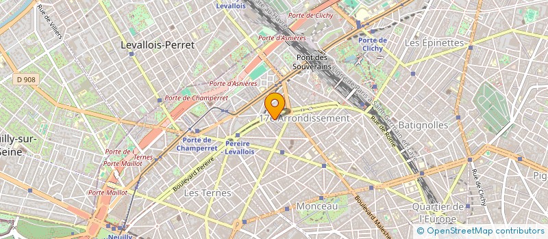 localisation de l'entreprise SLH  PARIS