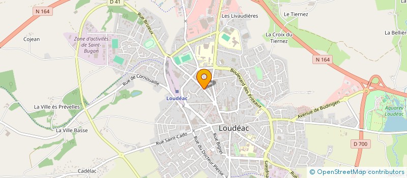 localisation de l'entreprise SLH DEVELOPPEMENT à LOUDEAC