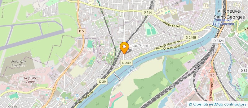 localisation de l'entreprise SLH TRANSPORT à ABLON-SUR-SEINE