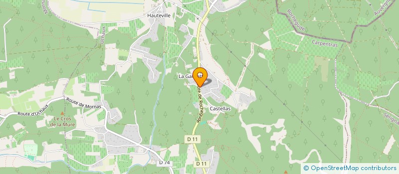 localisation de l'entreprise SLHAF  UCHAUX