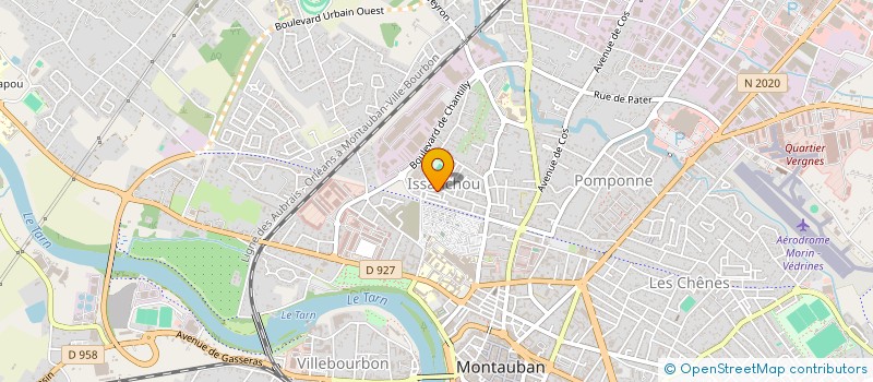 localisation de l'entreprise SLHB INTERNATIONAL  MONTAUBAN