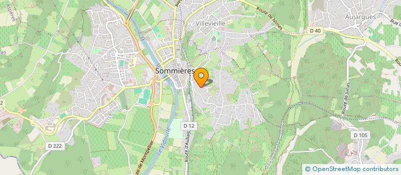 localisation de l'entreprise SLI  SOMMIERES