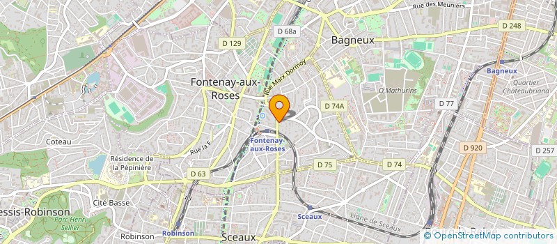 localisation de l'entreprise SLICE à FONTENAY-AUX-ROSES