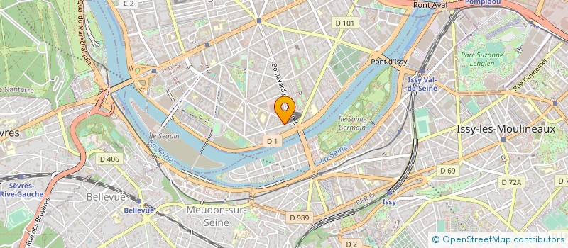 localisation de l'entreprise SLICE BOULOGNE 2 à BOULOGNE-BILLANCOURT