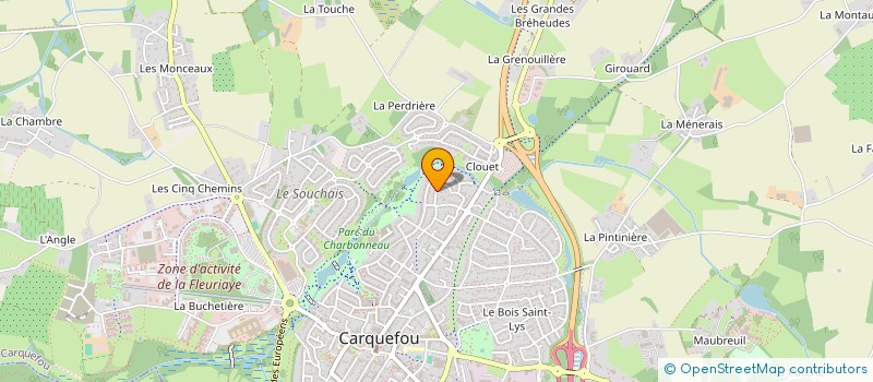localisation de l'entreprise SLICK HOLDING à CARQUEFOU