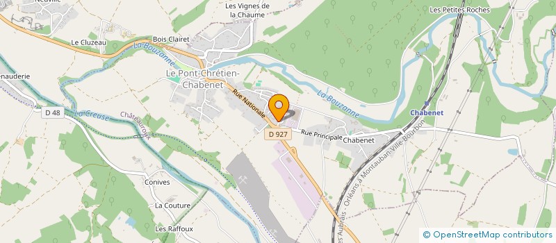 localisation de l'entreprise SLICK RACING TEAM à LE PONT-CHRETIEN-CHABENET
