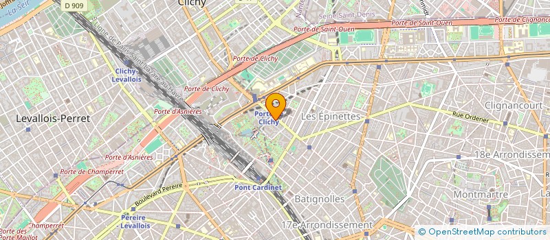 localisation de l'entreprise SLICKS ESPACE PNEUS à PARIS