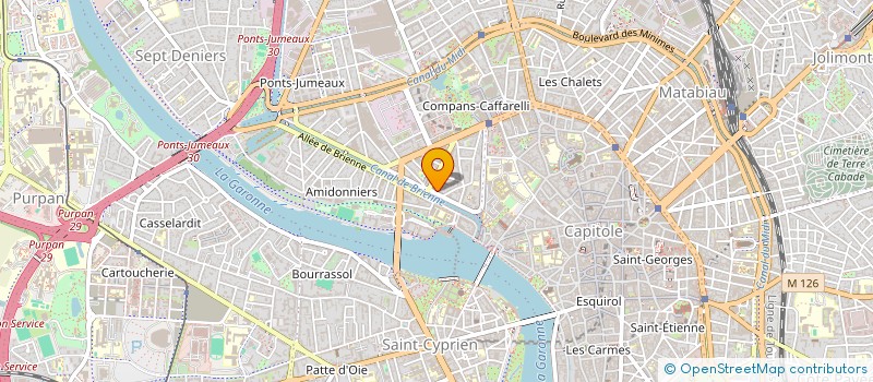 localisation de l'entreprise SLIDE  TOULOUSE