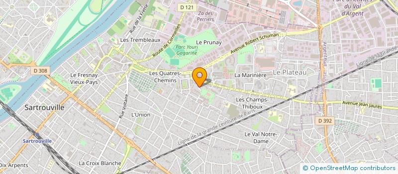 localisation de l'entreprise SLIDE CONSULTING à SARTROUVILLE