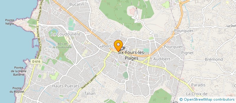 localisation de l'entreprise SLIDE OPEN SPIRIT à SIX-FOURS-LES-PLAGES