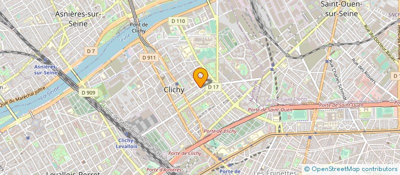 localisation de l'entreprise SLIDEVOX à CLICHY