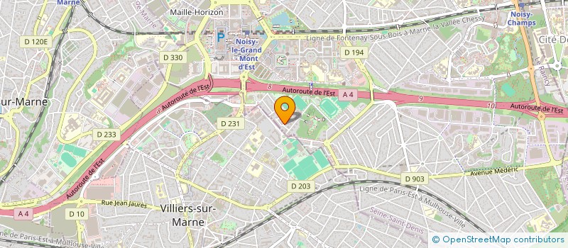 localisation de l'entreprise SLIF COMPANY  NOISY-LE-GRAND