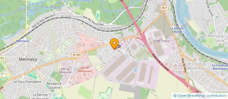 localisation de l'entreprise SLIK CONSULTING  ORMOY