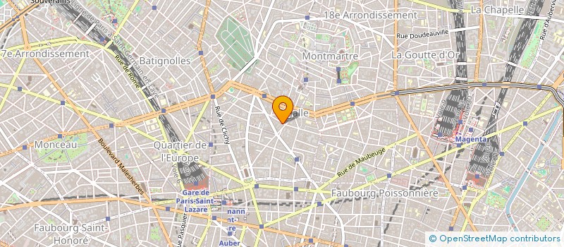 localisation de l'entreprise SLIM à PARIS