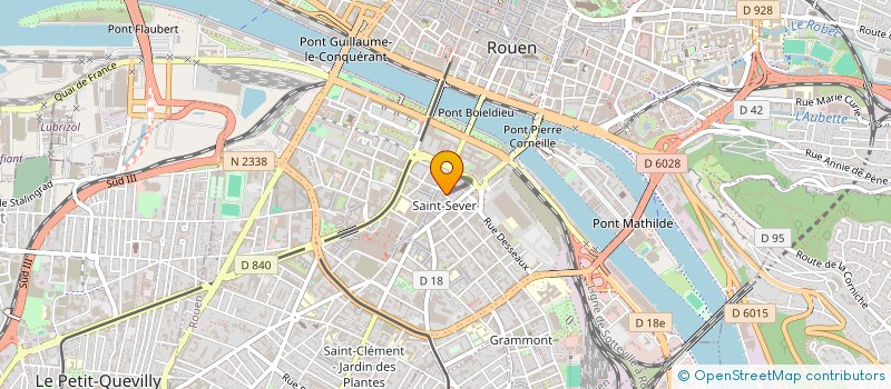 localisation de l'entreprise SLIM & CO à ROUEN