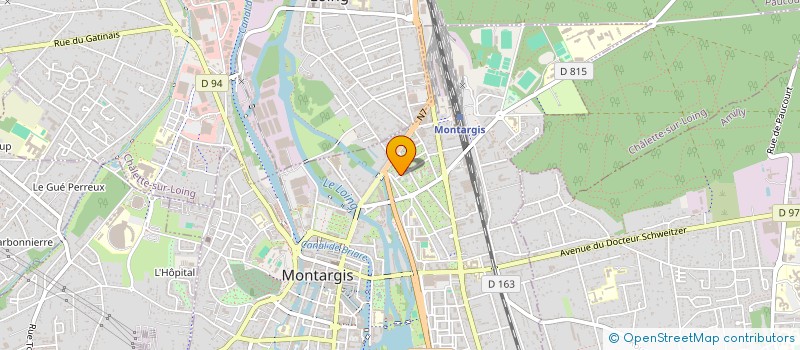 localisation de l'entreprise SLIM CONCEPT à MONTARGIS