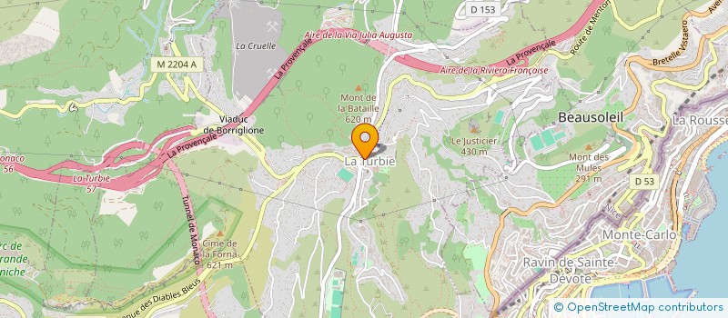 localisation de l'entreprise SLIM EXPERT  LA TURBIE