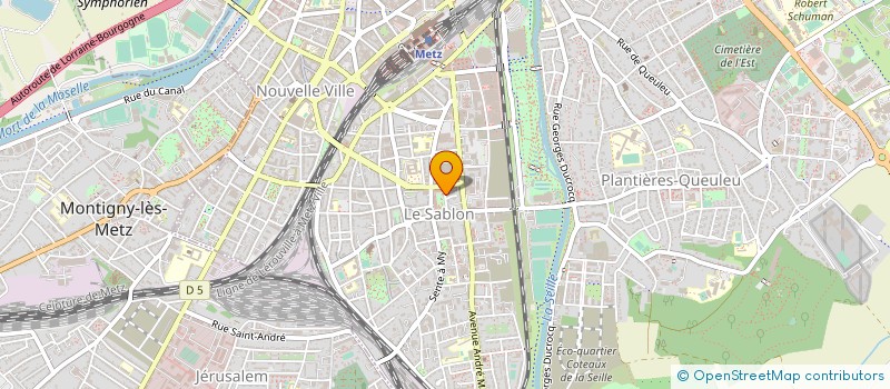 localisation de l'entreprise SLIM EXPRESS SERVICES  METZ