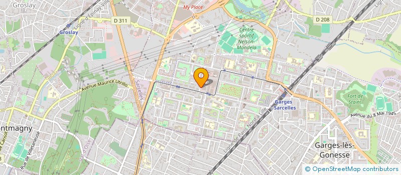 localisation de l'entreprise SLIM SHUTTLE  AUBERVILLIERS