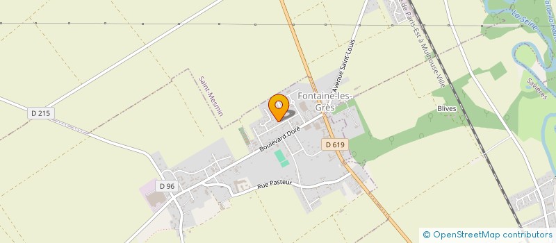 localisation de l'entreprise SLIMA à FONTAINE-LES-GRES