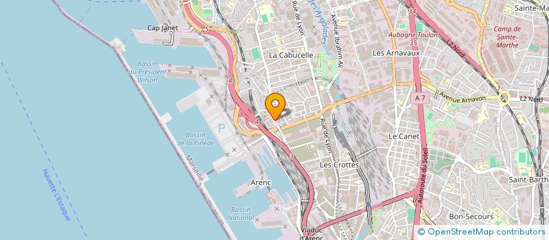 localisation de l'entreprise SLIMAG à MARSEILLE