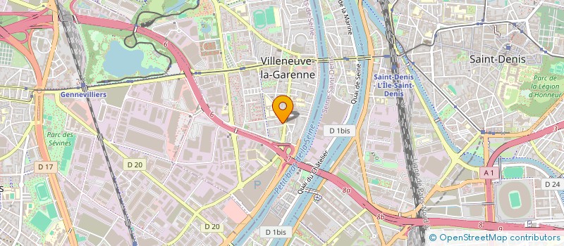 localisation de l'entreprise SLIMAK PRODUCTION  VILLENEUVE-LA-GARENNE