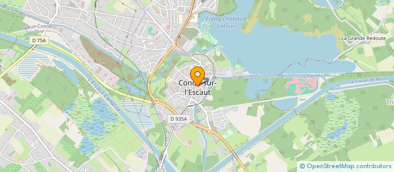 localisation de l'entreprise SLIMAN BARBER SHOP  CONDE-SUR-L'ESCAUT