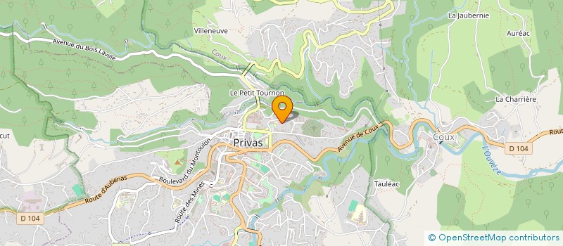 localisation de l'entreprise SLIMASSUR à PRIVAS