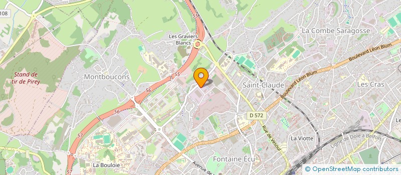 localisation de l'entreprise SLIMBEEZ  BESANCON