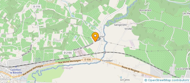 localisation de l'entreprise SLIMCAR à MOULIETS-ET-VILLEMARTIN