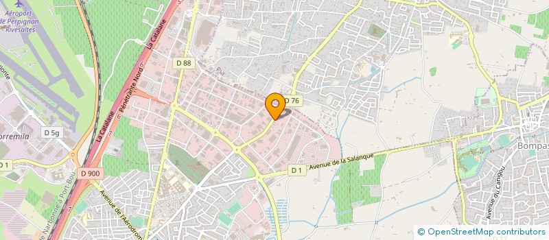 localisation de l'entreprise SLIMEM  PERPIGNAN