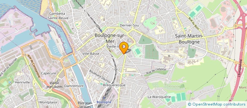 localisation de l'entreprise SLIMENE à BOULOGNE-SUR-MER