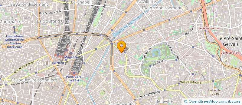 localisation de l'entreprise SLIMEX  PARIS