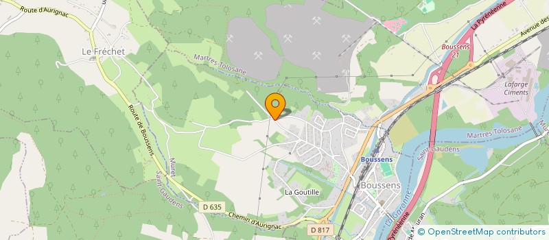 localisation de l'entreprise SLIMFIT  BOUSSENS