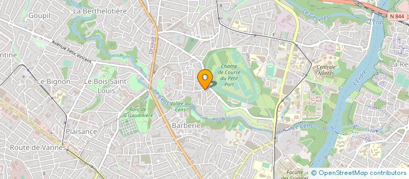 localisation de l'entreprise SLIMKO à NANTES
