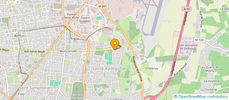 localisation de l'entreprise SLIMMO  TOURS