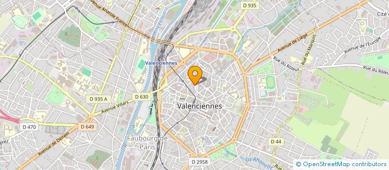 localisation de l'entreprise SLIMS à VALENCIENNES