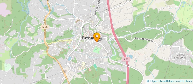 localisation de l'entreprise SLIMSIRIL  FUVEAU