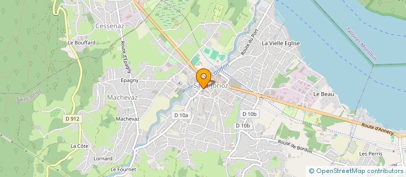 localisation de l'entreprise SLIMTONIC  SAINT-JORIOZ