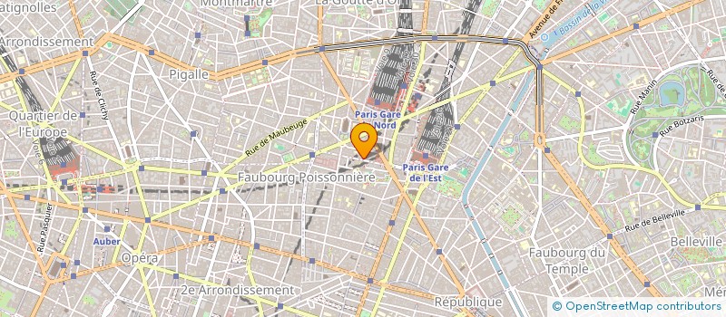 localisation de l'entreprise SLINGSBY PARTICIPATION à PARIS