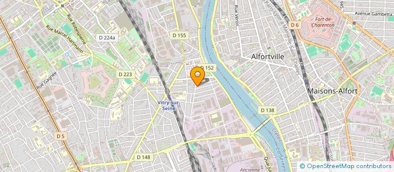 localisation de l'entreprise SLIPPERY ART PROJECT à VITRY-SUR-SEINE