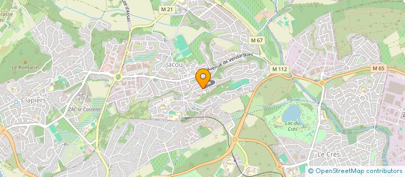 localisation de l'entreprise SLIVY à JACOU