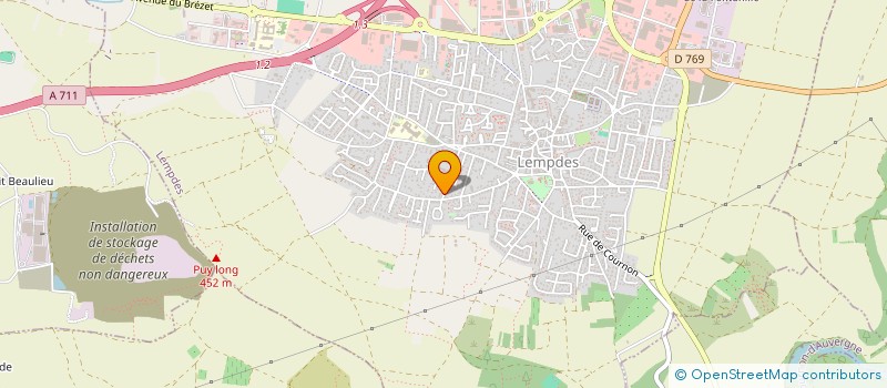 localisation de l'entreprise SLIWA GERMAIN  LEMPDES