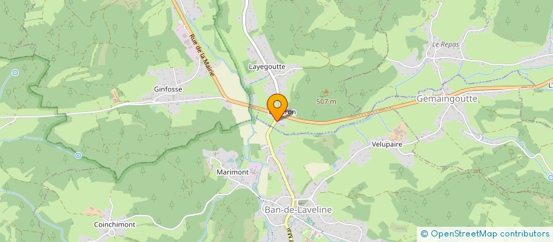 localisation de l'entreprise SLJ  BERTRIMOUTIER