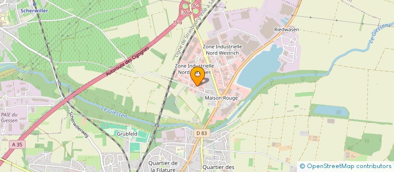localisation de l'entreprise SLJ AMENAGEMENT à SELESTAT