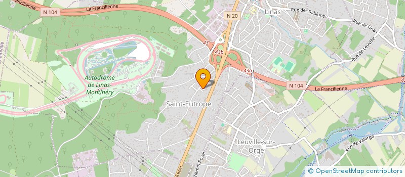 localisation de l'entreprise SLJ BATIMENT à ALFORTVILLE