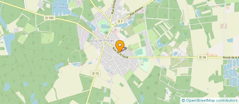 localisation de l'entreprise SLJC à JOUY-LE-POTIER
