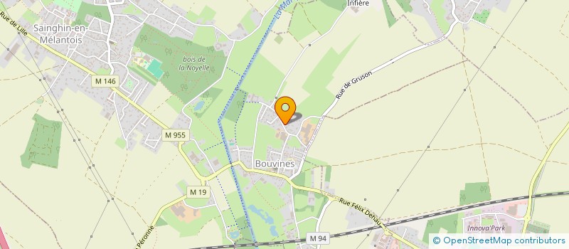 localisation de l'entreprise SLJD  BOUVINES